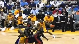 Thumbnail: Kobe’s SICK Crossover & AND-1 vs Warriors 😱🔥 | 2004