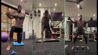Thumbnail: LEBRON JAMES LATEST OFF SEASON WEIGHT TRAINING IN HOME GYM & GETTING READY FOR HISTORIC 24th SEASON