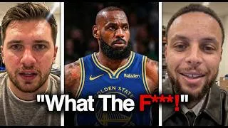 Thumbnail: NBA Players REACT To LeBron LEAVING Los Angeles Lakers