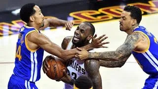 Thumbnail: LeBron & 17 & 18 Cavs are the ONLY team EVER to win 1 or FEWER Games in CONSECUTIVE Finals COMBINED!