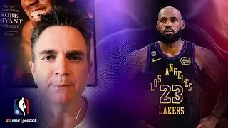 Thumbnail: LeBron James' fit with the Philadelphia 76ers 'interesting one to watch' | NBA on NBC