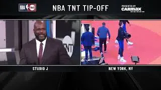 Thumbnail: Shaq speaks german to Franz Wagner 😭😭 #nbaontnt #shaq