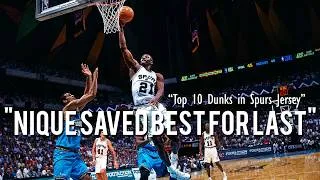 Thumbnail: Top 10 Dominique Wilkins Dunks in a Spurs Jersey 🔥Season 1996/97