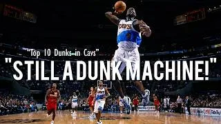 Thumbnail: Top 10 Shawn Kemp Dunks in Cavaliers Jersey | Old Kemp Still Had It! 🔥