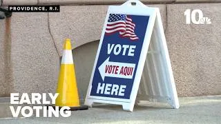 Thumbnail: Rhode Islanders cast ballots in early voting