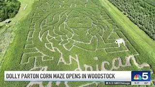 Thumbnail: Dolly Parton corn maze in Woodstock takes on new meaning