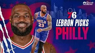 Thumbnail: LEBRON JAMES IS A PHILADELPHIA 76ER!