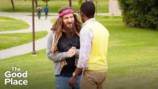Thumbnail: The Good Place moments that has me questioning my life decisions