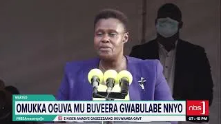 Thumbnail: Alupo Asabye Bannayuganda Okutwala Obuvunaanyizibwa mu Kulongoosa Ebitundu