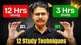 Thumbnail: How to Study SMART? 🤯 12 Scientific Study Techniques That Actually Work by Rakshak sir