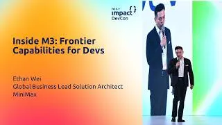 Thumbnail: Inside M3: Frontier Capabilities for Devs