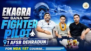 Thumbnail: From Dreamers to Fighter Pilot | Ekagra's Recommendation Story #recommended #ssbinterview #ssb #nsb