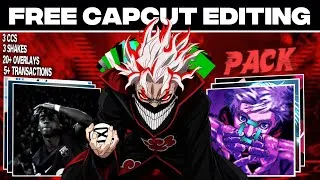 Thumbnail: Complete Free CapCut Editing Pack 2026 | Full Tutorial