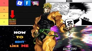 Thumbnail: How I Combined These 4 Viral Trends Into One In CapCut | Tier list trend edit tutorial