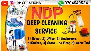 Thumbnail: |#NDP Deep Cleaning Service||#deepcleaning|#Hydrabad|#cleaningservices|#ndpcreations|#trending|