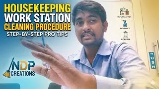 Thumbnail: #Office Workstation Cleaning Procedure|#hktraining videos telugu|#ndpcreations|#ndp|#trendingvideo|