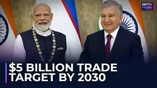 Thumbnail: India, Uzbekistan Upgrade Ties: Set $5 Billion Trade Target By 2030