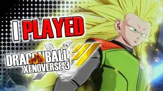 Thumbnail: I FINALLY PLAYED DRAGON BALL XENOVERSE 3!!! (First Impressions!)