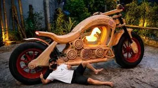 Thumbnail: My Custom Motorcycle with Massive Wheels Is Finally Done ( Original Sound )