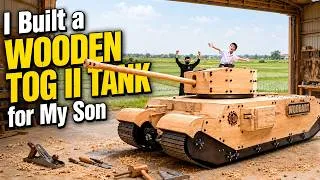 Thumbnail: I Built a Wooden TOG II Tank for My Son ( Original sound )