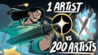 Thumbnail: 1 ARTIST vs 200 ARTISTS | ARTFIGHT 2025