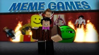 Thumbnail: The FUNNIEST Roblox Meme Games You HAVE to try!