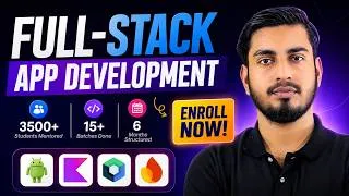 Thumbnail: Complete Full Stack App Development Batch | Kotlin + Compose | AnDev Formula 2.0 🔥