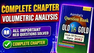 Thumbnail: Volumetric Analysis In One Shot | Class 12 NEB | Physical Chemistry Important Topic