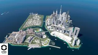 Thumbnail: I Built a City on ONE TILE in Cities: Skylines 2