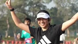 Thumbnail: India’s capital came alive with every stride.