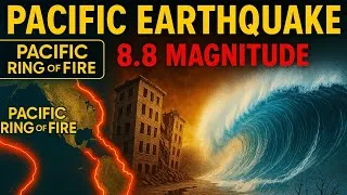 Thumbnail: "Massive 8.8 Earthquake Hits Russia: What Caused It & What Happens Next? #earthquake 