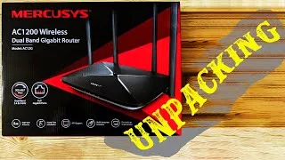 Thumbnail: Распаковка и обзор Бюджетного Двухдиапазонного Гигабитного Wi‑Fi Роутера Mercusys AC12G