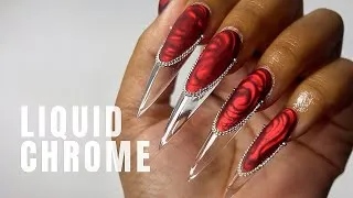 Thumbnail: AMERICAN CREATOR UNBOXING | ENCAPSULATED CHROME GLASS NAILS❤️