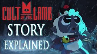 Thumbnail: The Full Story of Cult of The Lamb Explained