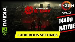 Thumbnail: GEARS OF WAR: E-DAY - RTX 5090 / AMD 9950X3D |🔹144️⃣Op NATIVE / LUDICROUS SETTINGS🔹