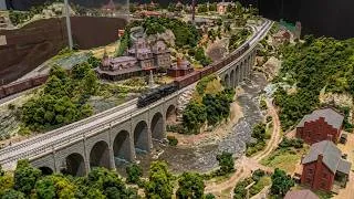 Thumbnail: The first 13 miles of the B&O Railroad between Baltimore and Ellicott's Mills in HO Scale