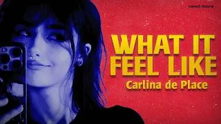 Thumbnail: Carlina de Place - What It Feels Like (Lyrics + Letra)