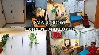 Thumbnail: Small Room Extreme Makeover!Tranformation of a Small Room!! Store Room To A Mini Study Room😇