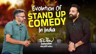 Thumbnail: Evolution Of Standup Comedy In India | Anubhav Singh Bassi | The Slow Interview with Neelesh Misra
