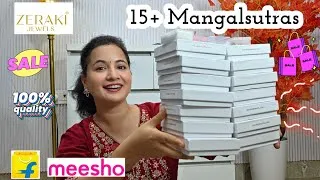 Thumbnail: 15+ Zeraki Jewels Mangalsutras From Meesho & Flipkart 💕 | Long & Short Mangalsutra | Neema's Corner 