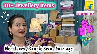 Thumbnail: *RAKHI SPECIAL 30+ Items*Meesho Jewellery Items | Necklaces ,Earrings, Bangels | Neema's Corner 