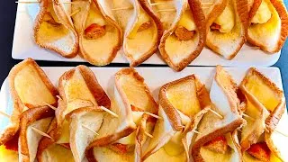 Thumbnail: Crispy Cheesy Chicken Sausage Toast | Easy Kids friendly Ifthar Snack | Ramadan 2024