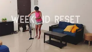 Thumbnail: 𝒘𝒆𝒆𝒌𝒆𝒏𝒅 𝒓𝒆𝒔𝒆𝒕 | quick cleaning, living alone routines