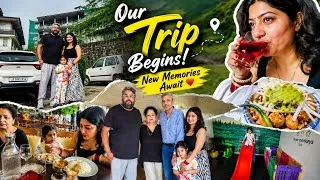 Thumbnail: Trip Ki Shuruaat ❤️ Family Road Trip Begins | Rainy Weather, Food & Fun | Travel Vlog