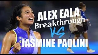 Thumbnail: Alex Eala's Iconic Breakthrough vs Jasmine Paolini HIGHLIGHTS