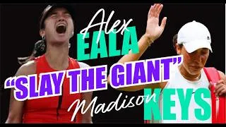 Thumbnail: ALEX EALA SHOCKS MADISON KEYS! Biggest Win of Her Career |  Highlights