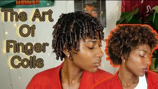 Thumbnail: How to: The perfect finger coils for definition| Short natural hair tutorial