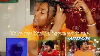 Thumbnail: Taking out my braids! +Aftercare