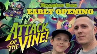 Thumbnail: Disney Lorcana Attack of the Vine! Booster Box Opening | Early Opening | Enchanted Pulled