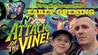 Thumbnail: Disney Lorcana Attack of the Vine! Pre-Release Kit Opening |  Early Opening